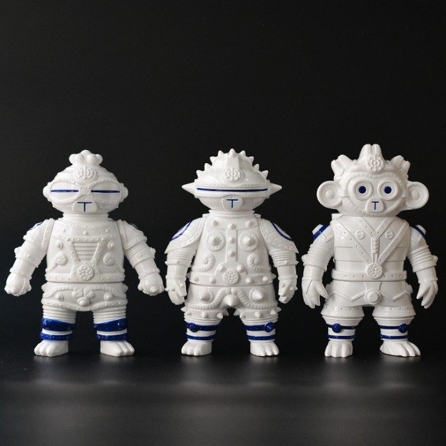 ソフビ製ともだちシリーズ3セット 徳利モデ...